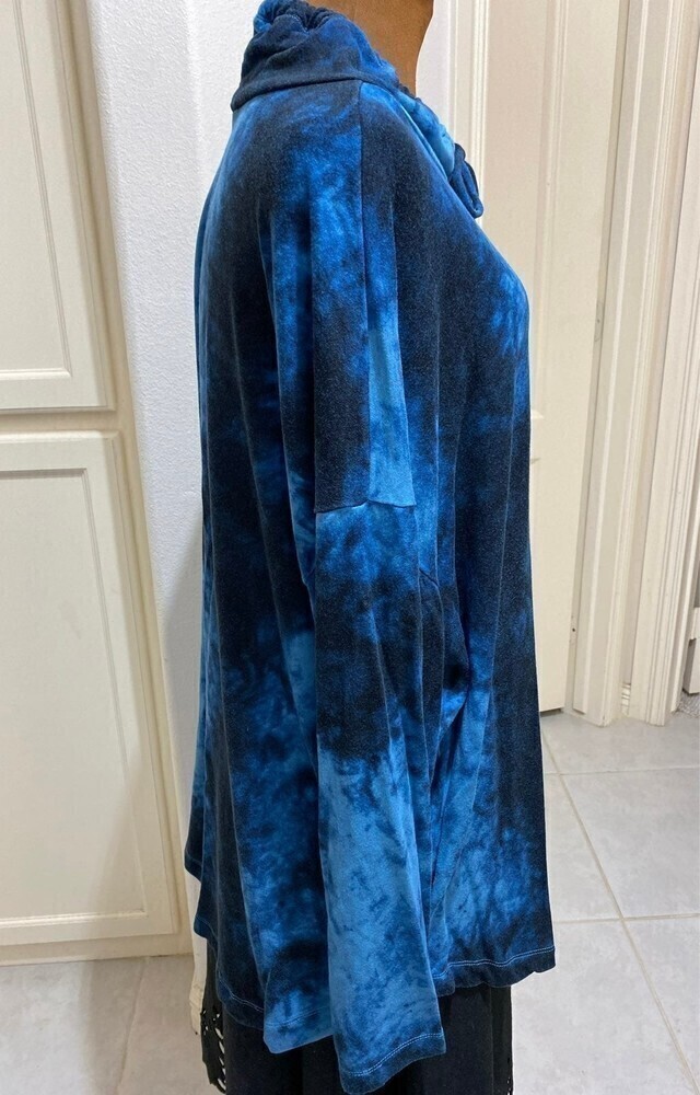 Women's Tahari Tie Dye Shirt Size 3XL - Picture 4 of 8